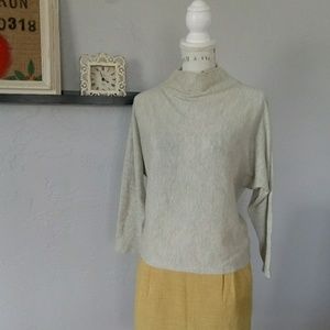 Autumn Cashmere funnel neck Dolman cashmere